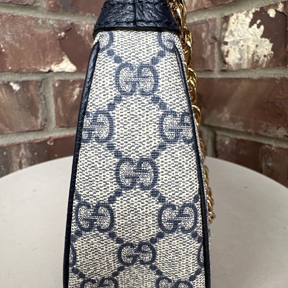 SOLD Gucci Ophidia Charm Shoulder Bag GG Coated Canvas Small - Picture 2 of 6